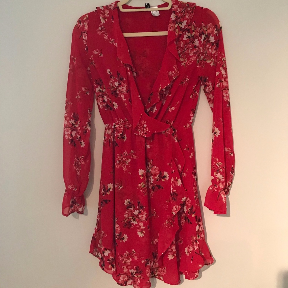 Red Casual Dress